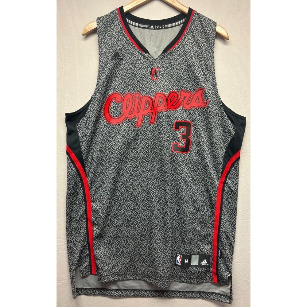 Los Angeles Clippers Jersey Chris Paul #3 Adidas Basketball‎ Mens Gray Graphic